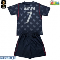 USA Giovanni Reyna #7 Bortedraktsett Barn VM 2026 Kortermet (+ Korte bukser)